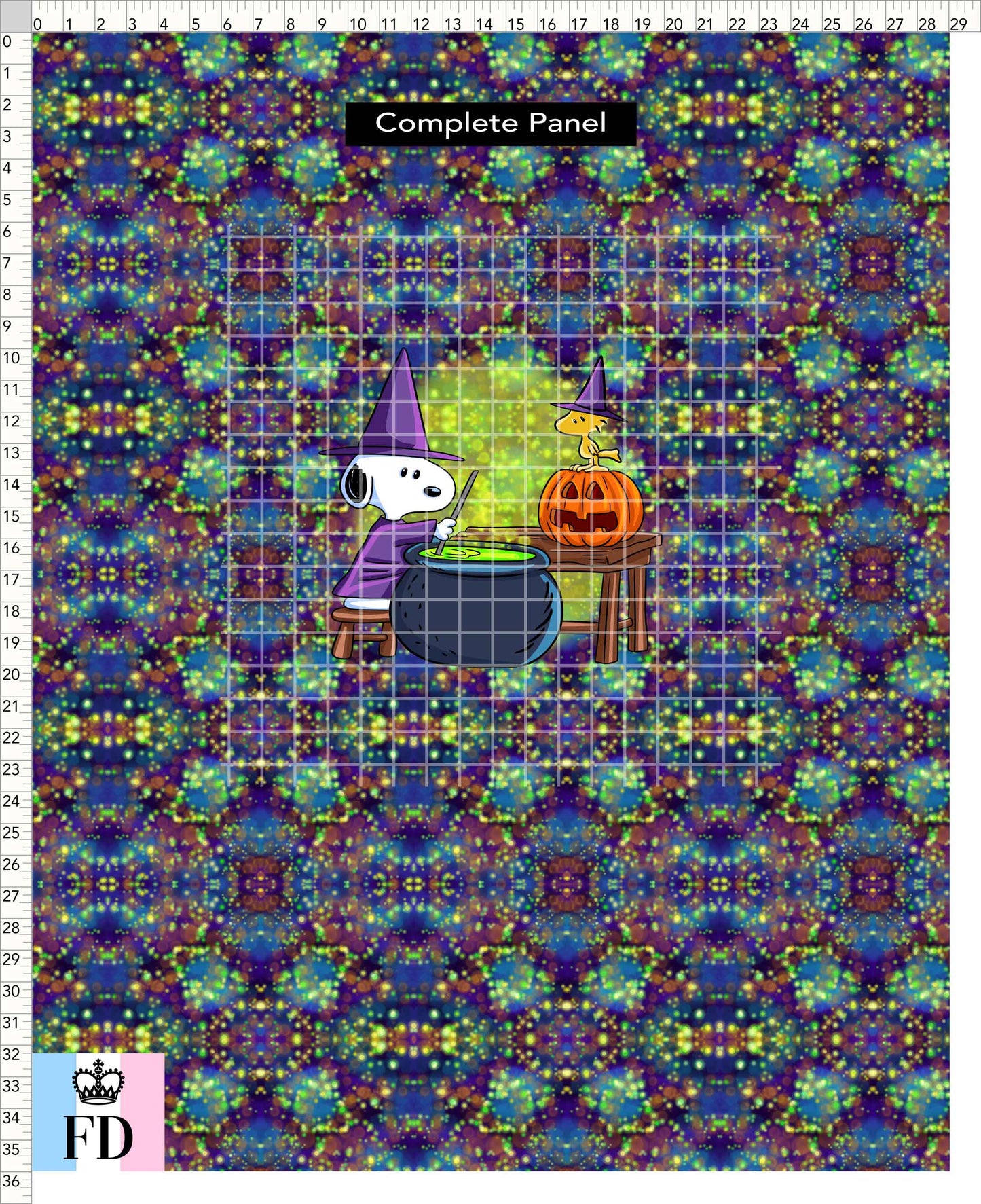 PREORDER - Snoopyween - Panel - Cauldron - ADULT