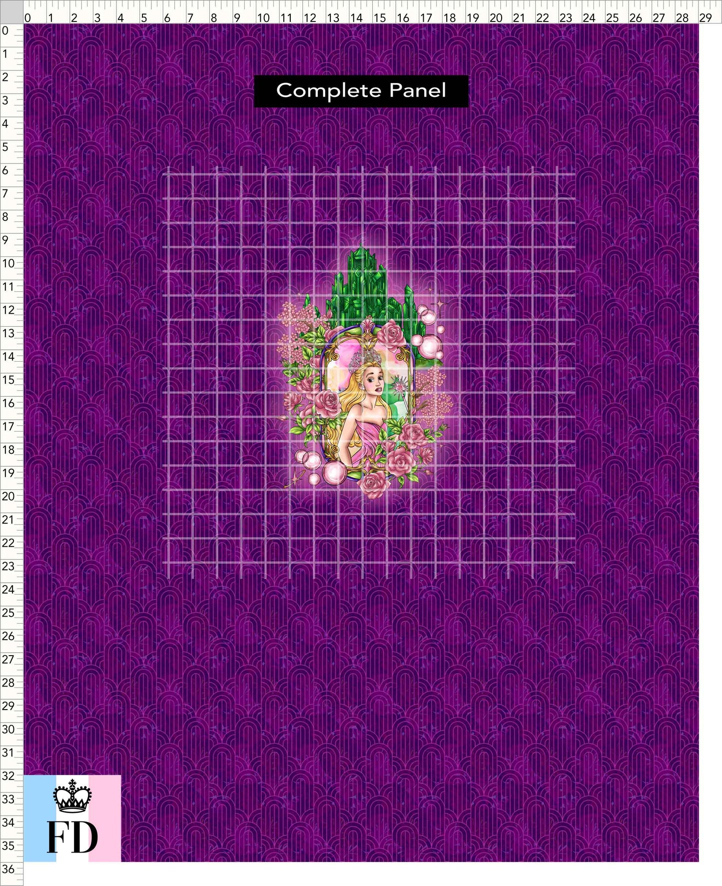 PREORDER - Defying Gravity - Panel - Good Witch - Magenta - ADULT
