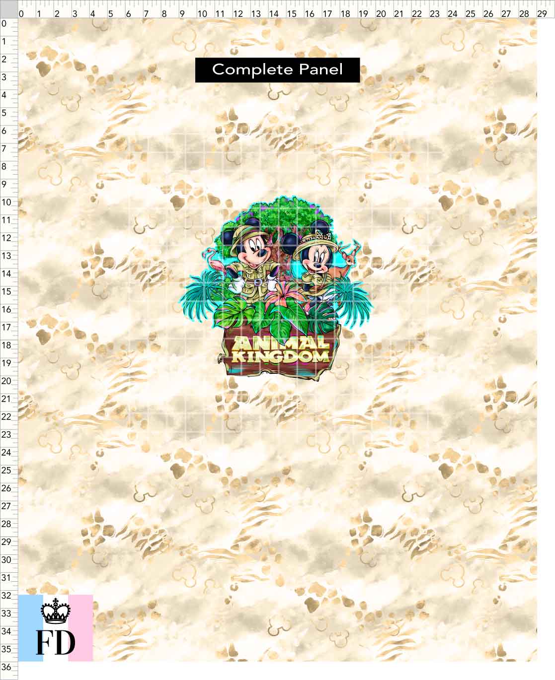 PREORDER - Safari Adventures - Panel - Mice AK - Skin Sand - CHILD or ADULT