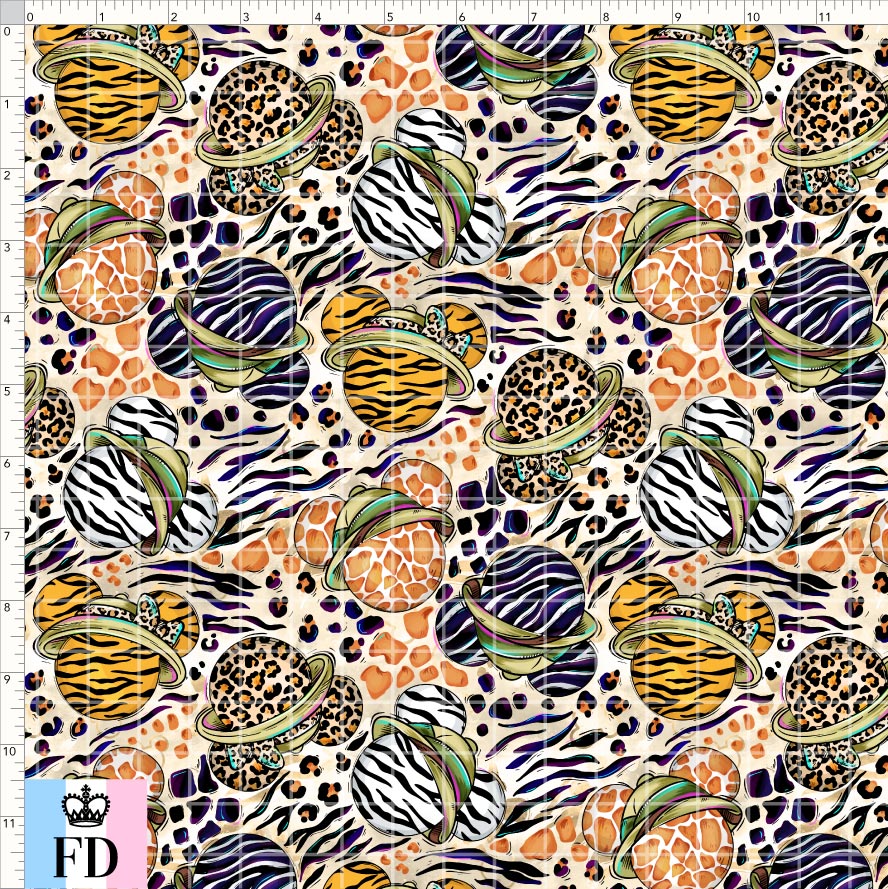 PREORDER - Safari Adventures - Animal Print Heads - Wild - SMALL SCALE