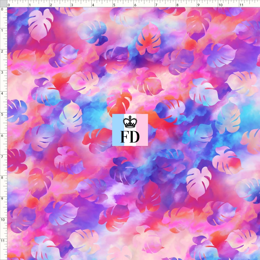 PREORDER - Safari Adventures - Background - Leaves Colorful