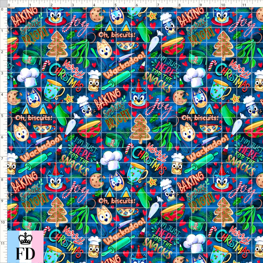 PREORDER - Christmas Wackadoo! - Baking Spirits - Dark Blue - SMALL SCALE