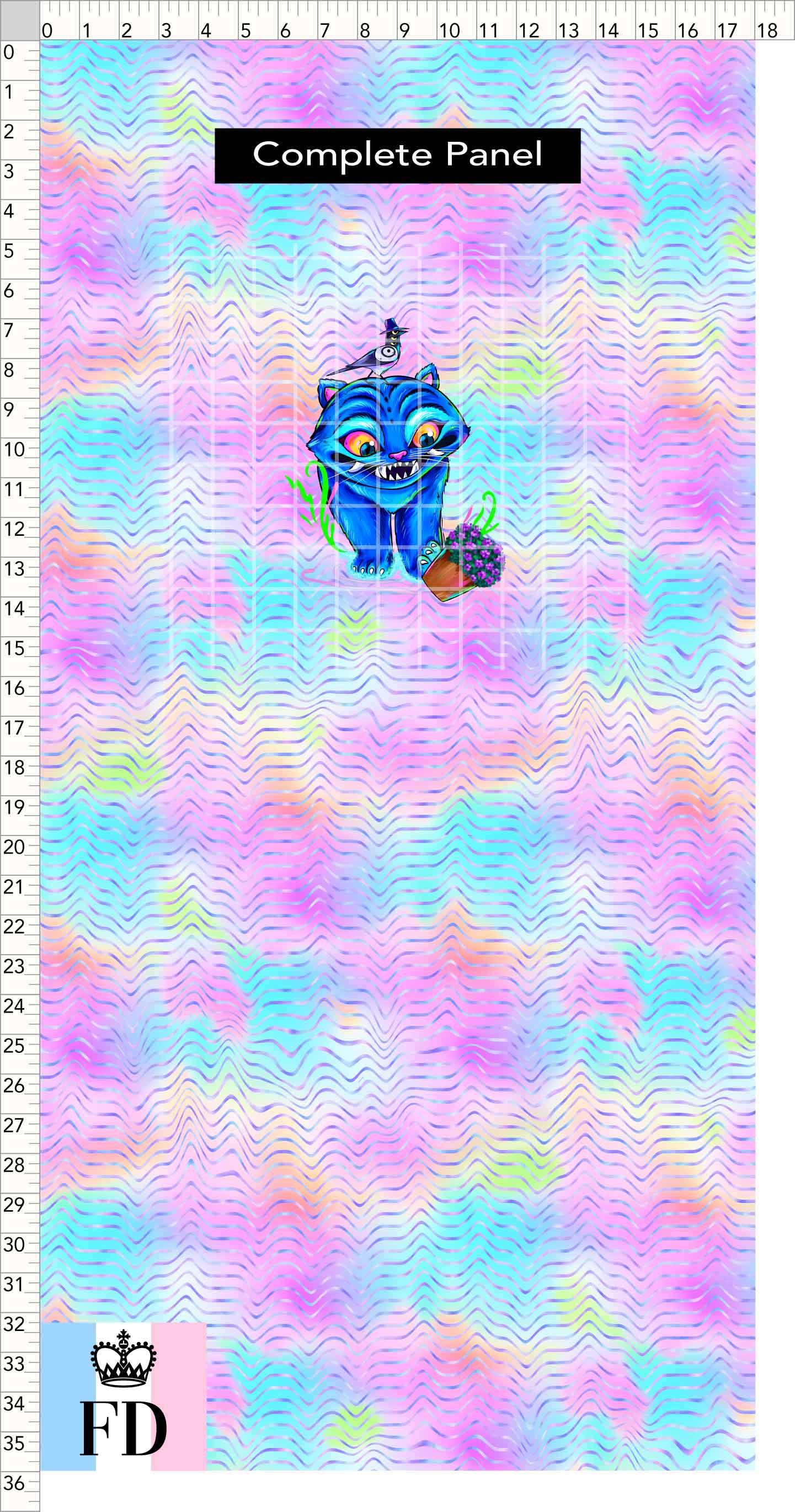 PREORDER - KPop Demon HuntrX - Panel - Derb - Pastel Waves - CHILD