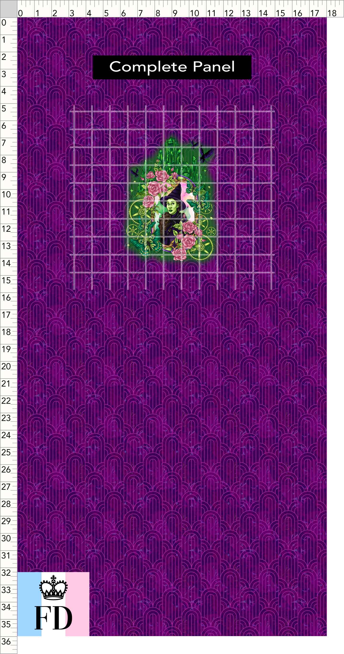 PREORDER - Defying Gravity - Panel - Elphie - Magenta - CHILD