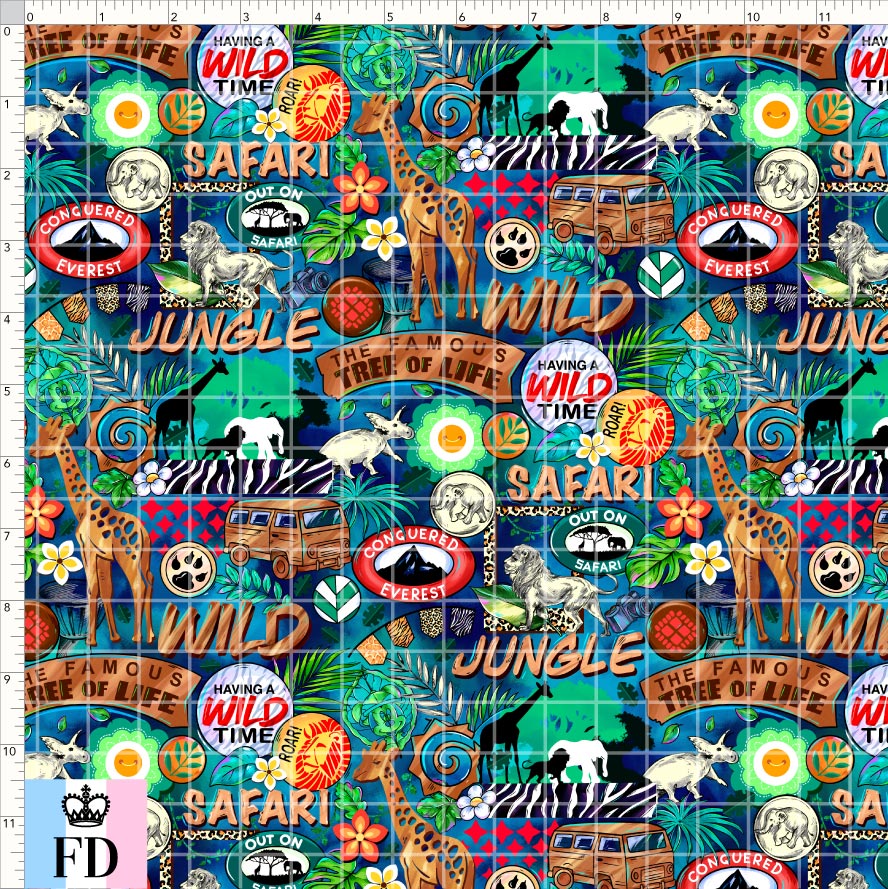 PREORDER - Safari Adventures - Figures - Blue - SMALL SCALE