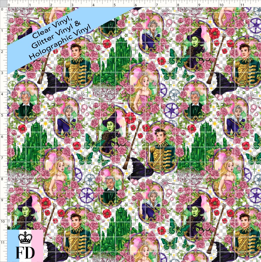 PREORDER - Defying Gravity - Frames - CLEAR & GLITTER VINYL - SMALL SCALE