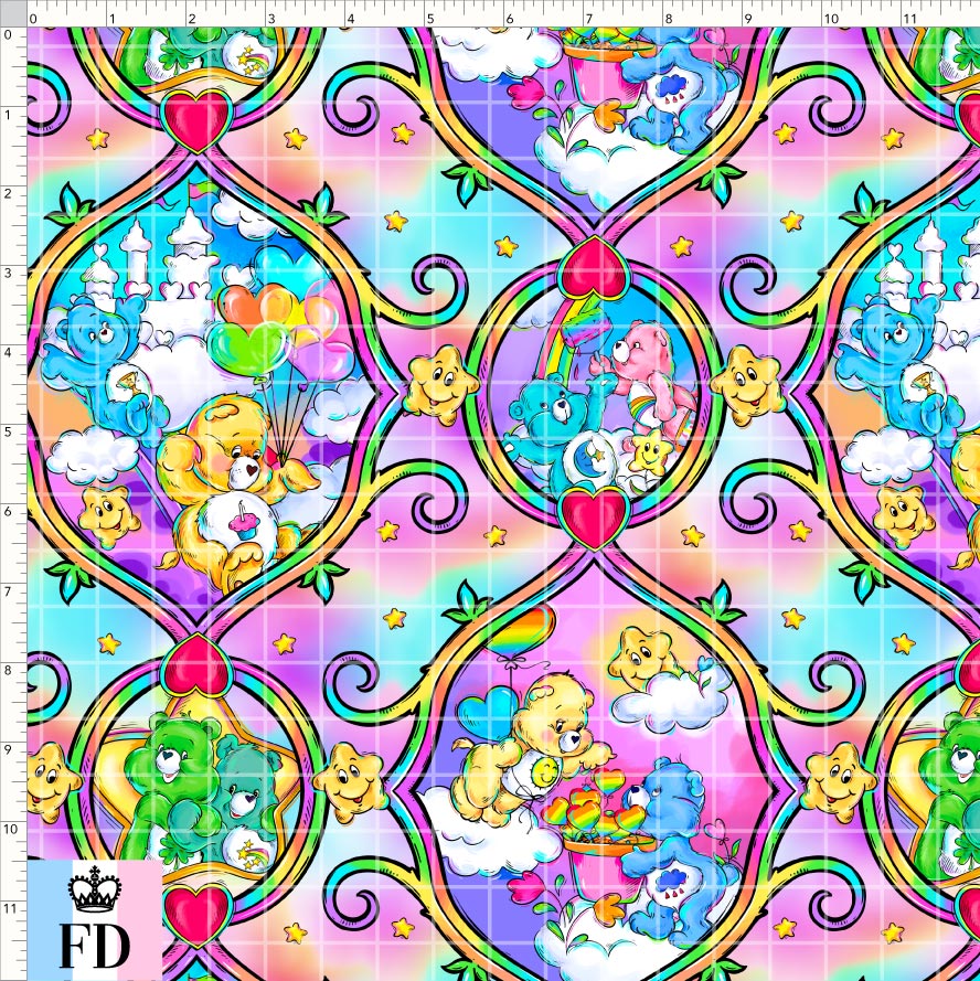 PREORDER - Rainbow Bears - Frames - Colorful - REGULAR SCALE