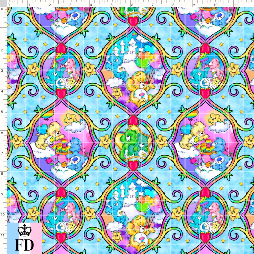 PREORDER - Rainbow Bears - Frames - Light Blue - SMALL SCALE