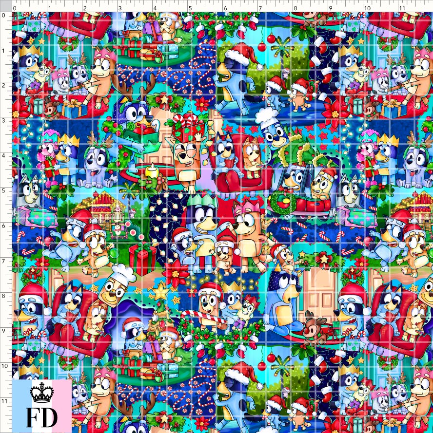 PREORDER - Christmas Wackadoo! - Holiday Fun - Blue - SMALL SCALE