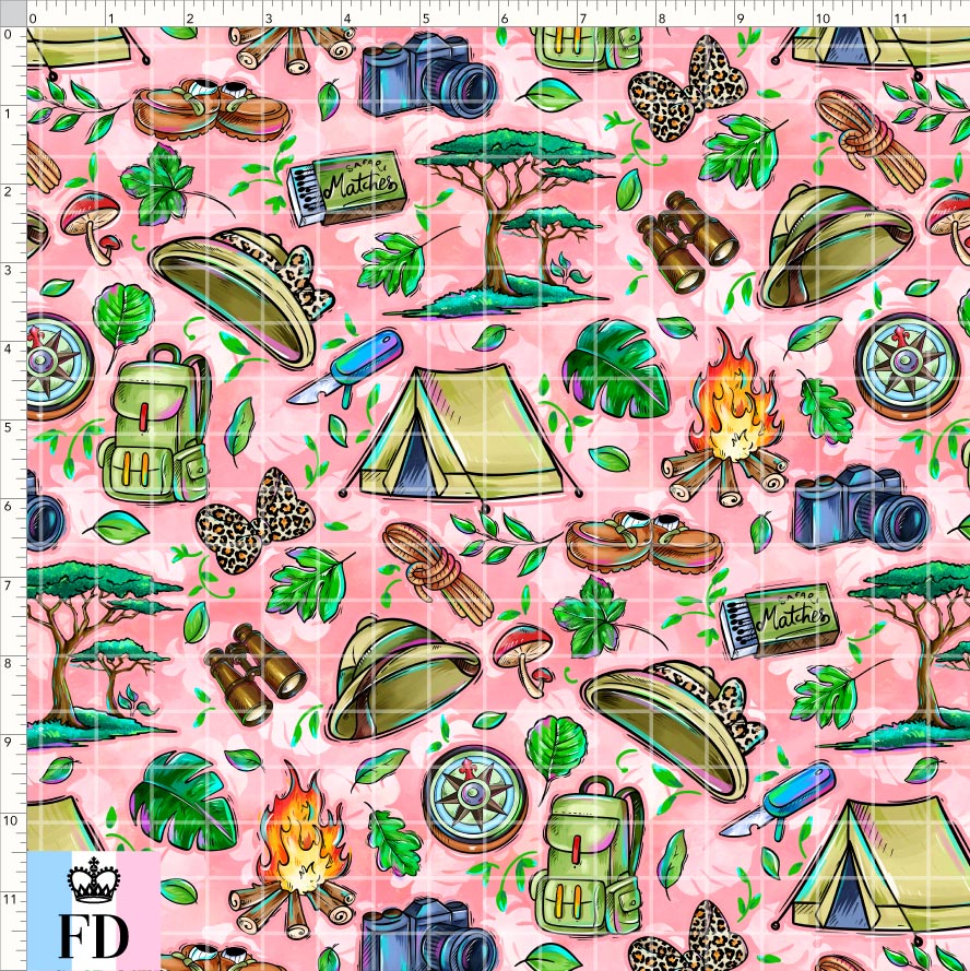 PREORDER - Safari Adventures - Equipment - Rose - SMALL SCALE
