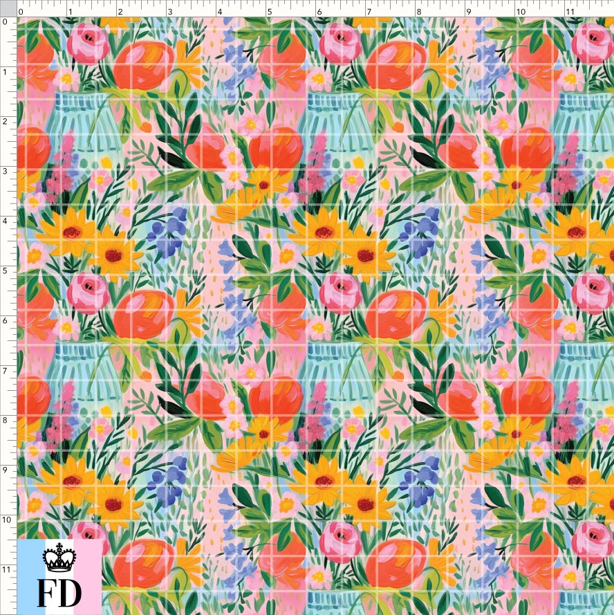 PREORDER - Flowers - Spring Flowers Vase
