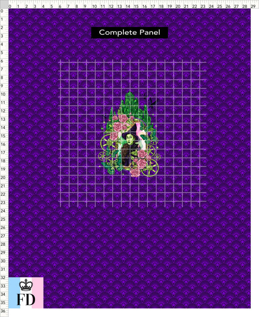 PREORDER - Defying Gravity - Panel - Elphie - Purple - ADULT