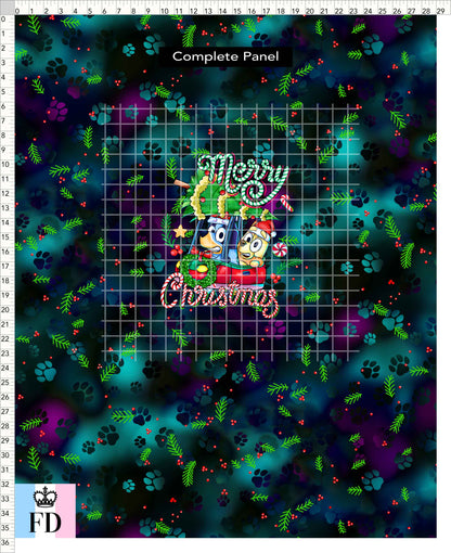 PREORDER - Christmas Wackadoo! - Panel - Merry Car - Mistletoe Dark - CHILD or ADULT