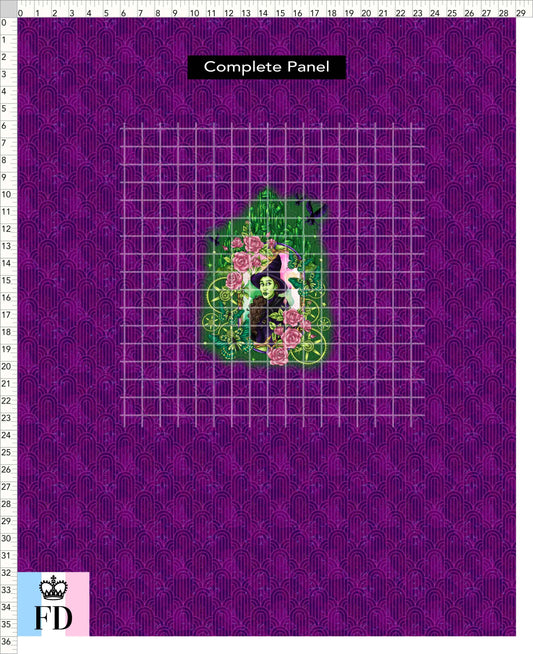 PREORDER - Defying Gravity - Panel - Elphie - Magenta - ADULT