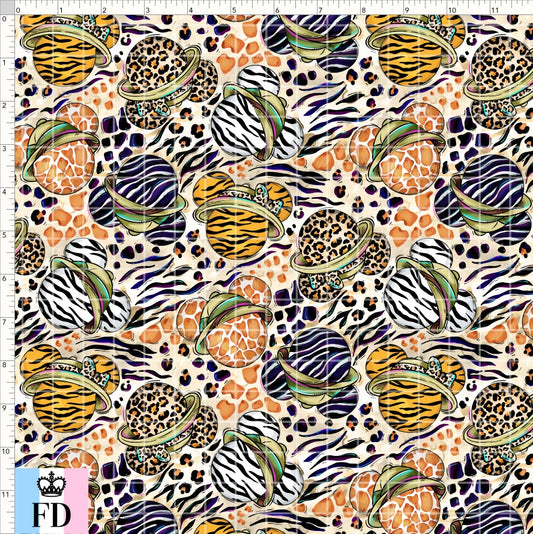 PREORDER - Safari Adventures - Animal Print Heads - Wild - SMALL SCALE