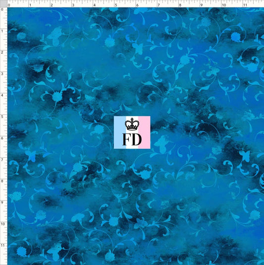 PREORDER - Short-Berry Friends - Background - Foliage Blue