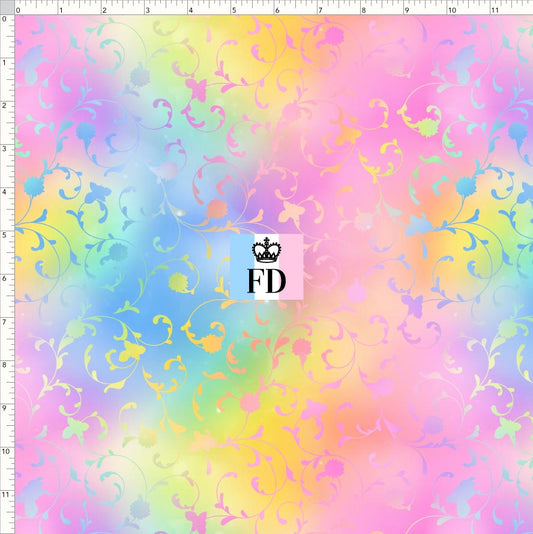 PREORDER - Short-Berry Friends - Background - Foliage Rainbow