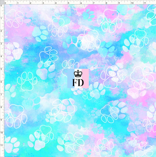 PREORDER - Christmas Wackadoo! - Background - Paws Pastel
