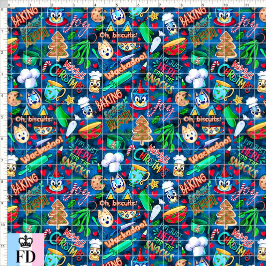 PREORDER - Christmas Wackadoo! - Baking Spirits - Dark Blue - SMALL SCALE