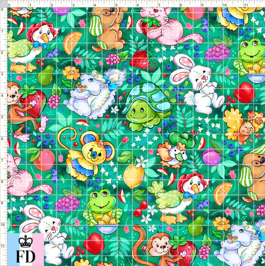 PREORDER - Short-Berry Friends - Berry Pets - Green - REGULAR SCALE