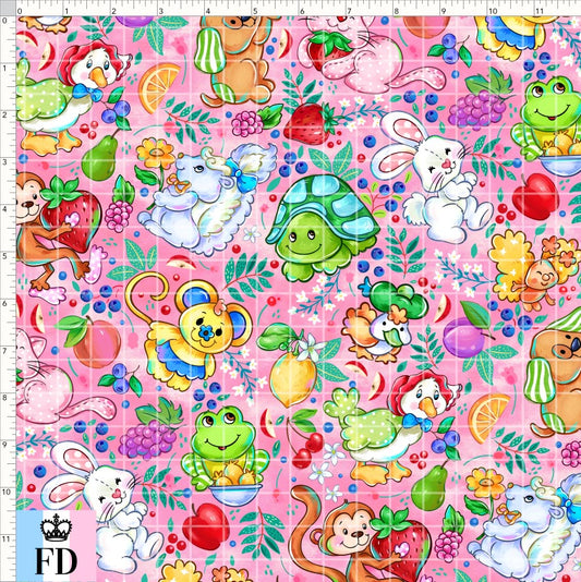 PREORDER - Short-Berry Friends - Berry Pets - Pink - REGULAR SCALE
