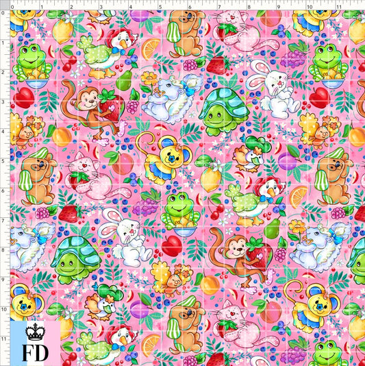 PREORDER - Short-Berry Friends - Berry Pets - Pink - SMALL SCALE