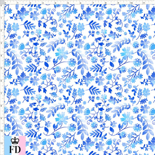 PREORDER - Flowers - Blue Ombré Waterflowers