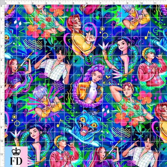 PREORDER - KPop Demon HuntrX - Characters - Blue Green - REGULAR SCALE