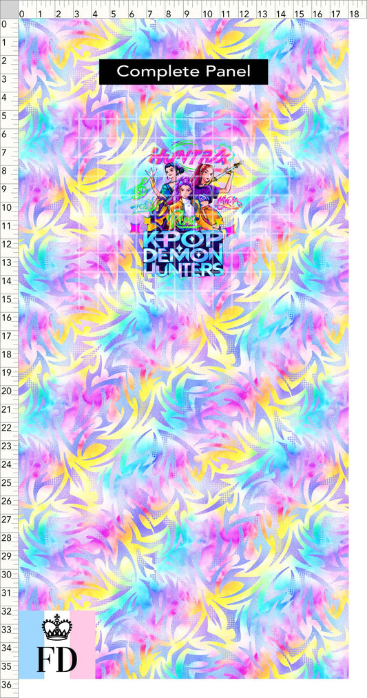 PREORDER - KPop Demon HuntrX - Panel - KPop DH - Colorful Wild - CHILD