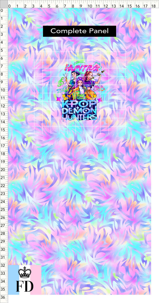 PREORDER - KPop Demon HuntrX - Panel - KPop DH - Pastel Wild - CHILD