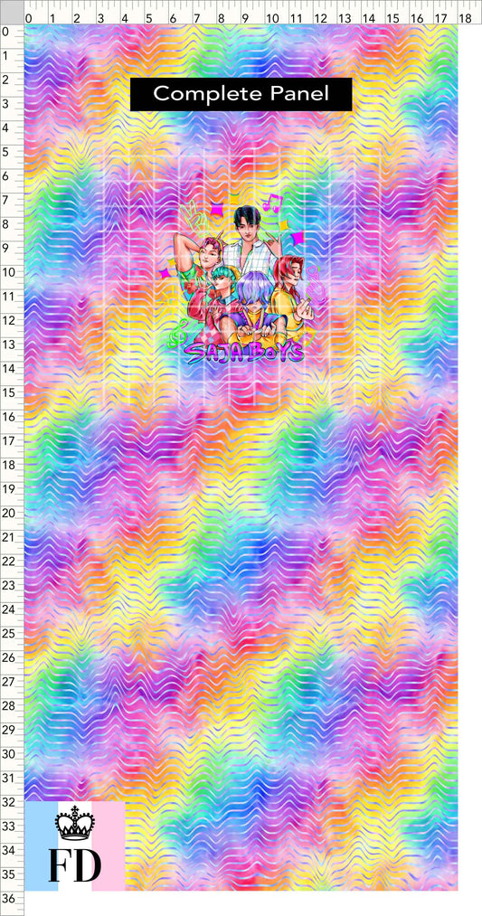 PREORDER - KPop Demon HuntrX - Panel - Saja - Rainbow Waves - CHILD