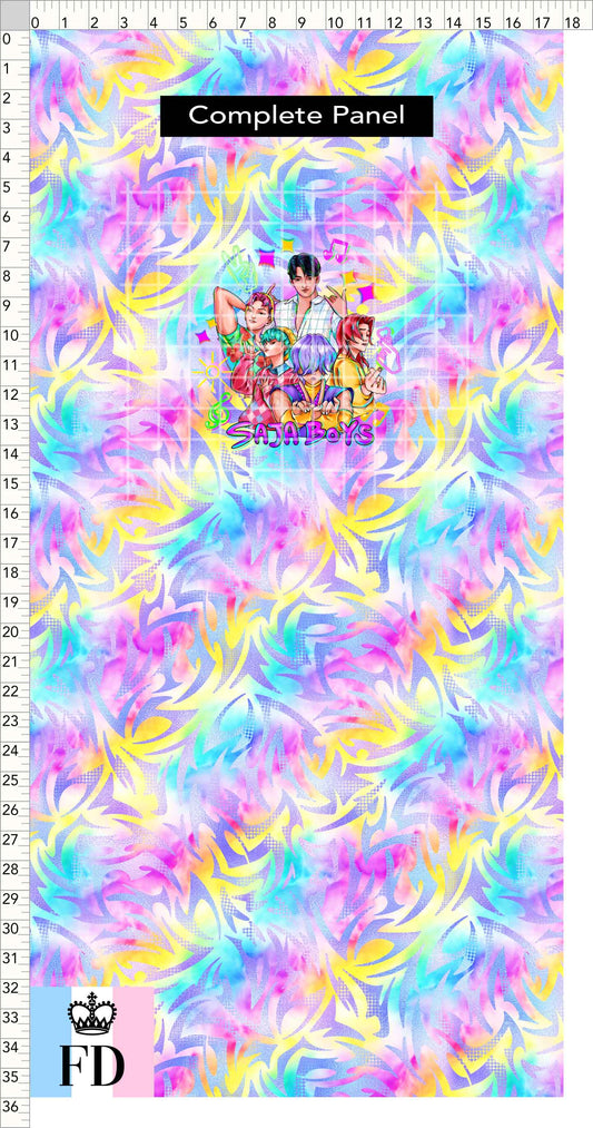 PREORDER - KPop Demon HuntrX - Panel - Saja - Colorful Wild - CHILD