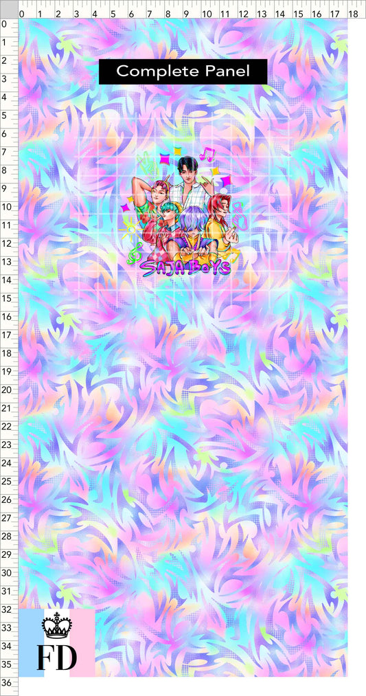 PREORDER - KPop Demon HuntrX - Panel - Saja - Pastel Wild - CHILD