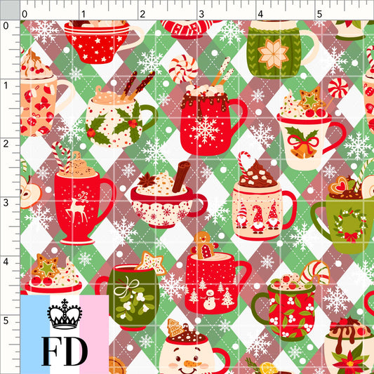 PREORDER - Food - Christmas Hot Drinks - Argyle