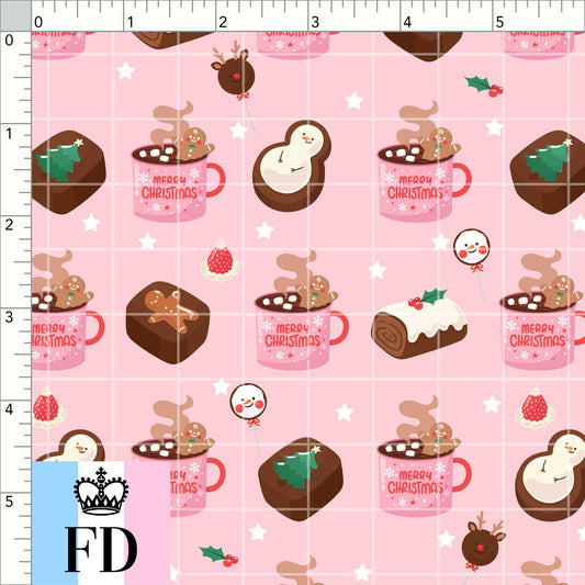 PREORDER - Food - Christmas Sweets - Light Pink