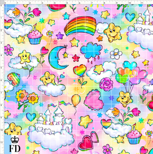 PREORDER - Rainbow Bears - Cute Sky - Rainbow - REGULAR SCALE