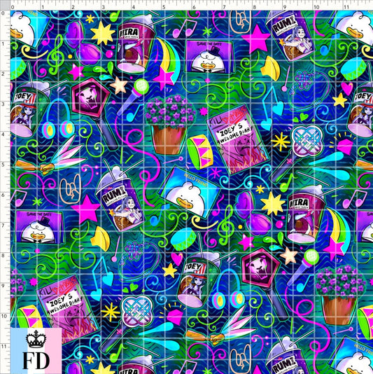 PREORDER - KPop Demon HuntrX - Elements - Blue Green - SMALL SCALE