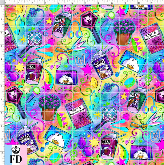 PREORDER - KPop Demon HuntrX - Elements - Rainbow - SMALL SCALE