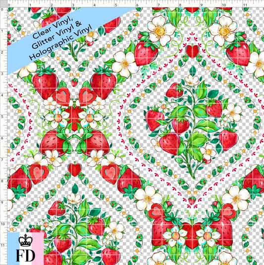 PREORDER - Short-Berry Friends - Fields - CLEAR & GLITTER VINYL - REGULAR SCALE