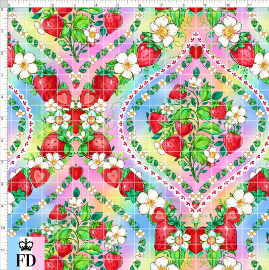 PREORDER - Short-Berry Friends - Fields - Rainbow - REGULAR SCALE