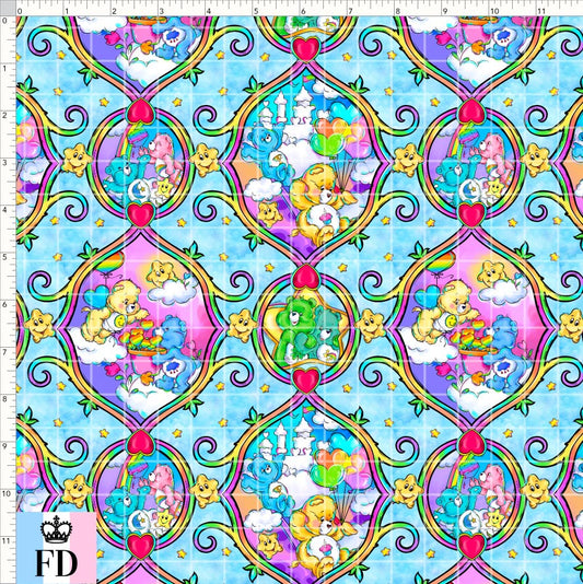 PREORDER - Rainbow Bears - Frames - Light Blue - SMALL SCALE