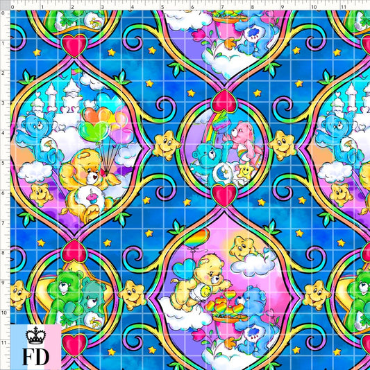 PREORDER - Rainbow Bears - Frames - Blue - REGULAR SCALE