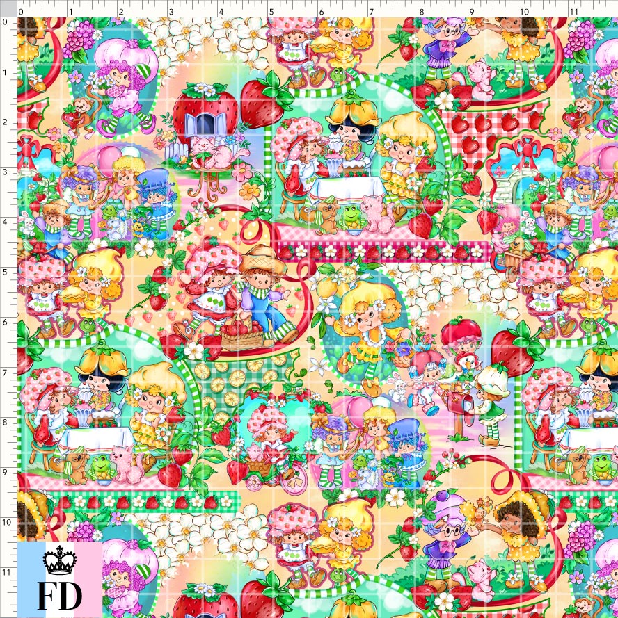 PREORDER - Short-Berry Friends - Fruity Friends - Apricot - SMALL SCALE