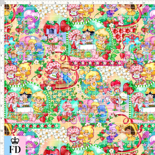 PREORDER - Short-Berry Friends - Fruity Friends - Apricot - SMALL SCALE