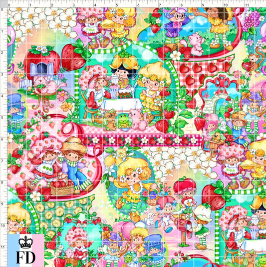 PREORDER - Short-Berry Friends - Fruity Friends - Rainbow - REGULAR SCALE