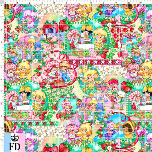 PREORDER - Short-Berry Friends - Fruity Friends - Rainbow - SMALL SCALE