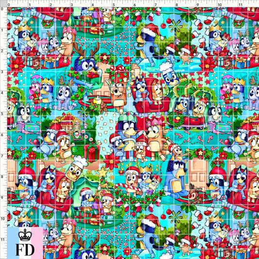 PREORDER - Christmas Wackadoo! - Holiday Fun - Teal - SMALL SCALE