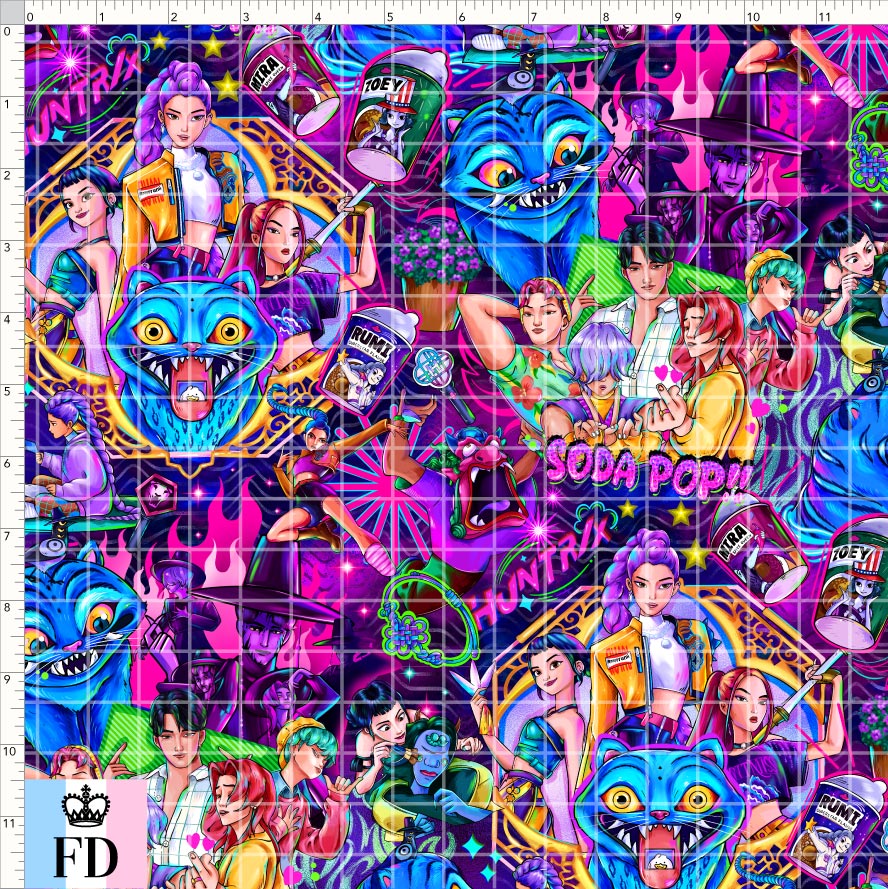 PREORDER - KPop Demon HuntrX - Main - Magenta - REGULAR SCALE
