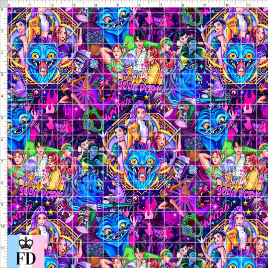 PREORDER - KPop Demon HuntrX - Main - Magenta - SMALL SCALE
