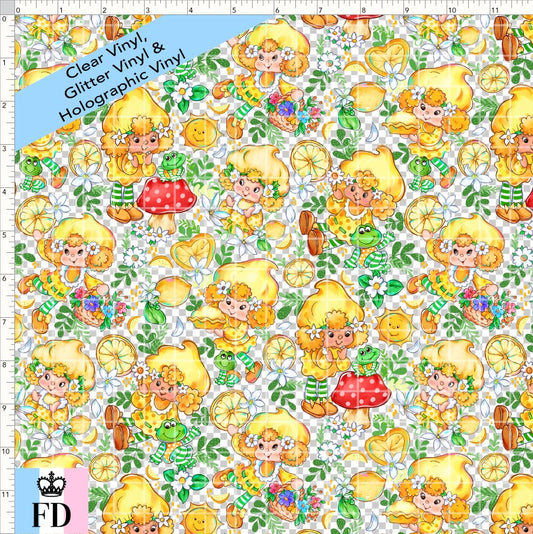 PREORDER - Short-Berry Friends - Lemon Meringue - CLEAR & GLITTER VINYL - REGULAR SCALE